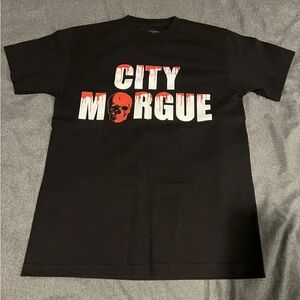 Vlone City Morgue drip (black) T-Shirt